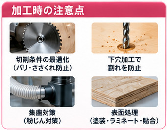Precautions When Machining Wood and Plywood