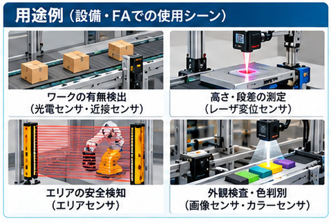 Industrial sensor application examples